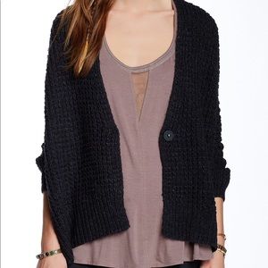 Free People batwing chunky knit cardigan